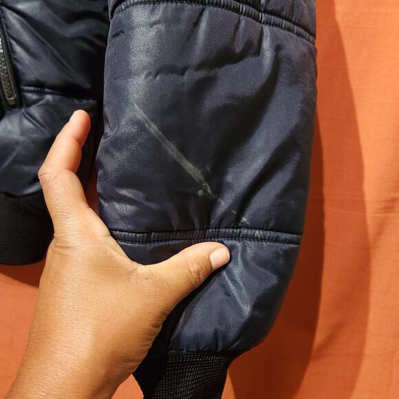 G-Star Raw Blue Whistler HDD Puffer Bomber Jacket Coat Men's Sz Large - Picture 14 of 16